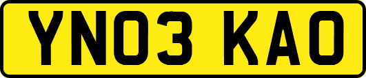 YN03KAO