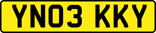 YN03KKY