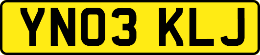 YN03KLJ