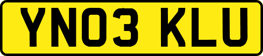YN03KLU