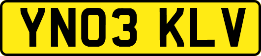 YN03KLV