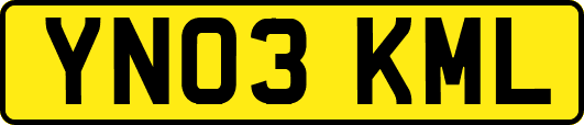 YN03KML