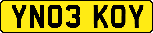 YN03KOY