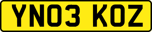 YN03KOZ
