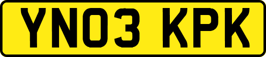 YN03KPK