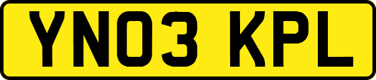 YN03KPL