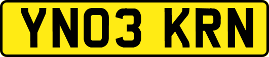 YN03KRN