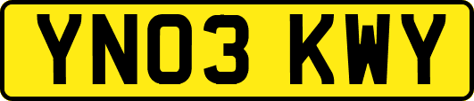 YN03KWY