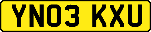 YN03KXU