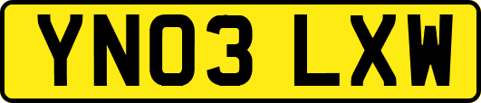 YN03LXW