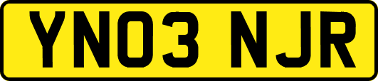 YN03NJR