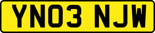 YN03NJW