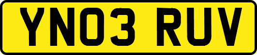 YN03RUV