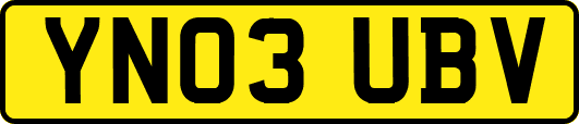 YN03UBV
