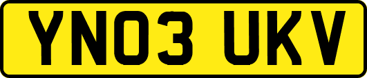 YN03UKV