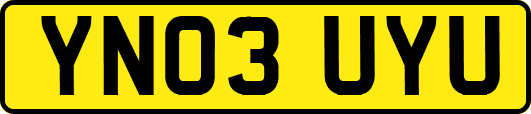 YN03UYU