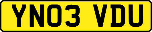 YN03VDU