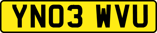 YN03WVU