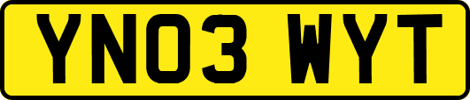 YN03WYT