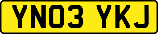 YN03YKJ