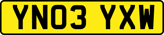 YN03YXW