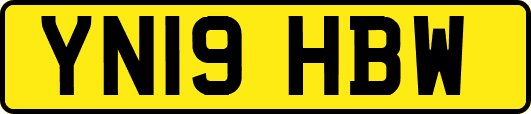 YN19HBW