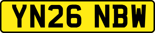 YN26NBW