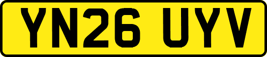 YN26UYV