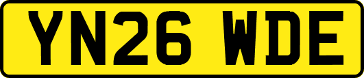 YN26WDE