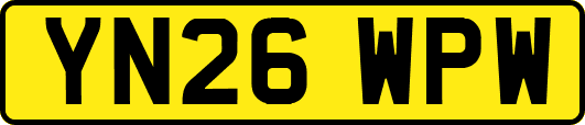 YN26WPW