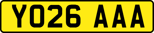 YO26AAA