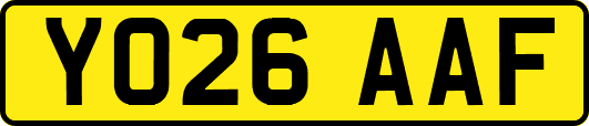 YO26AAF