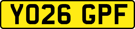 YO26GPF