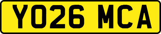 YO26MCA