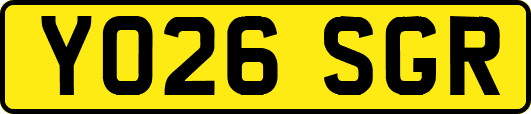 YO26SGR