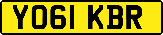 YO61KBR