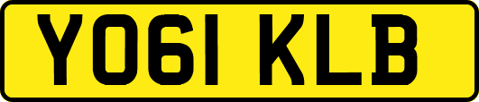 YO61KLB