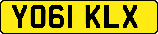 YO61KLX