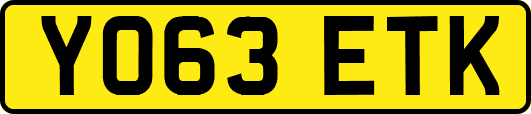 YO63ETK