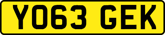 YO63GEK