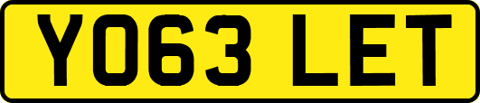 YO63LET