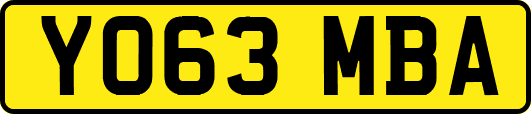 YO63MBA