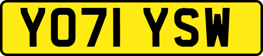 YO71YSW