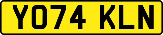 YO74KLN
