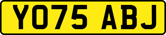 YO75ABJ