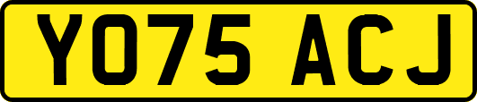 YO75ACJ
