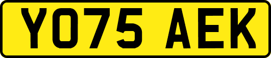 YO75AEK