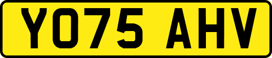 YO75AHV