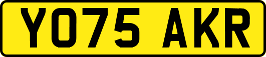 YO75AKR