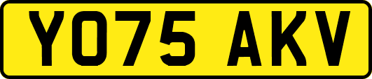 YO75AKV